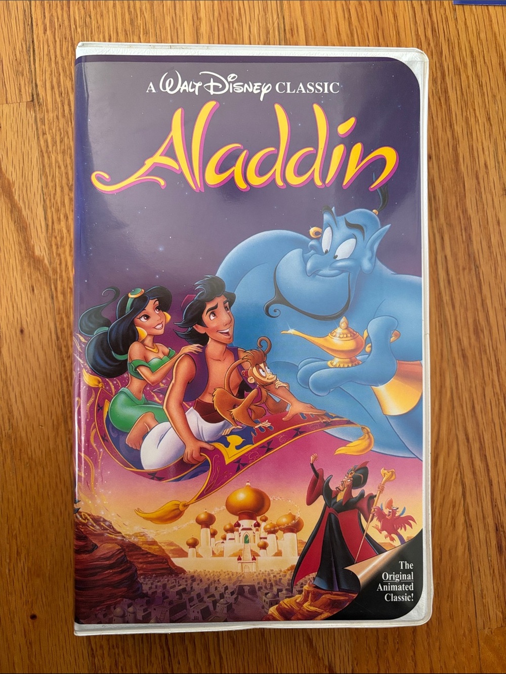 Walt Disney Classic Aladdin Black Diamond VHS Tape